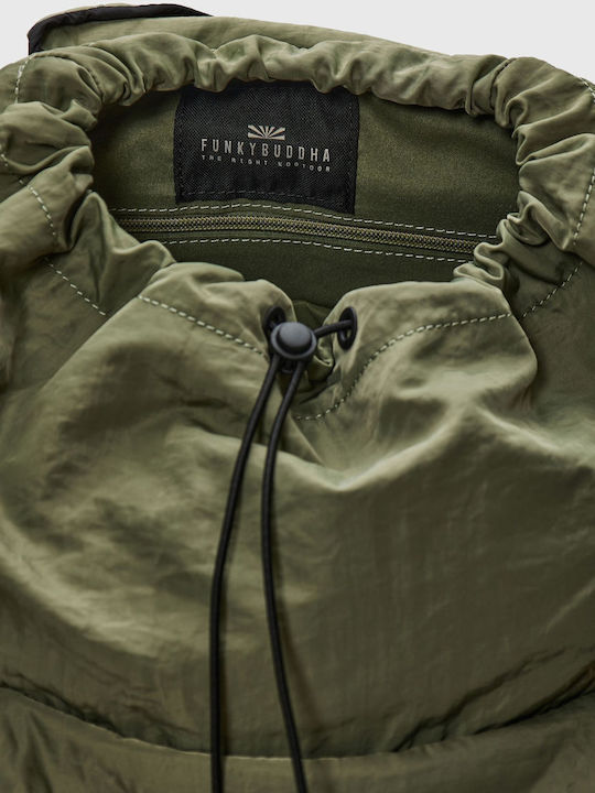 Funky Buddha Backpack Χακί