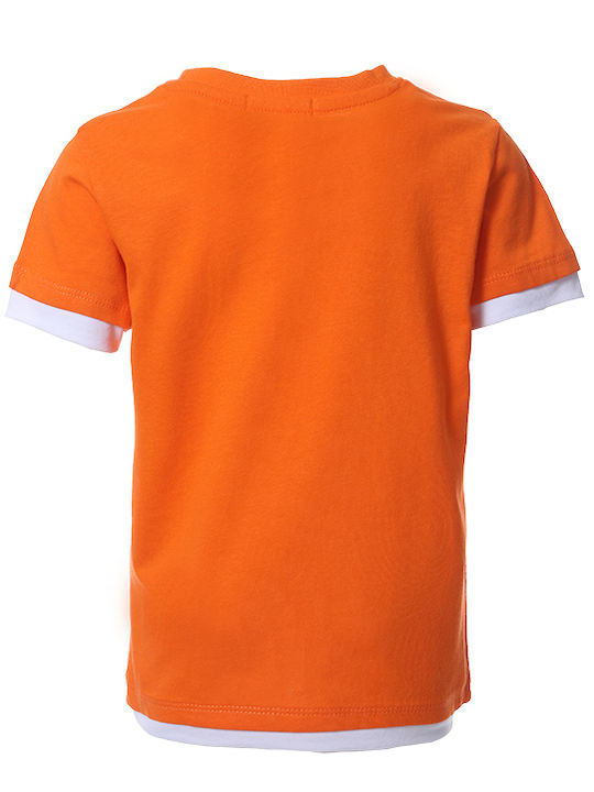 Yours Kids Blouse Short Sleeve Orange