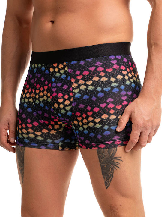 Berrak Men's Boxer Colorful with Patterns