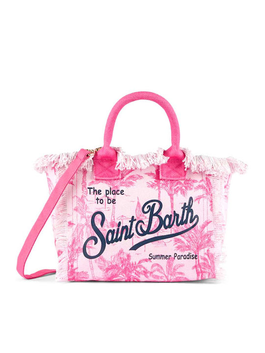 MC2 Fabric Beach Bag Pink