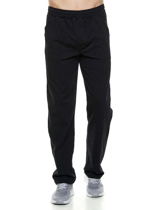 Sweatpants with Elastic Black