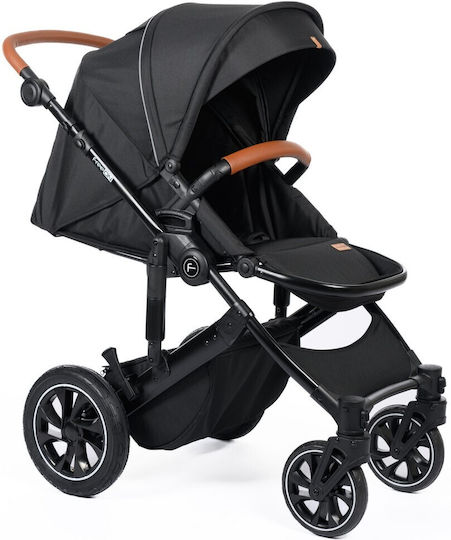 FreeOn Comfort Бебешка количка 3 в 1 Черен 12.5кг