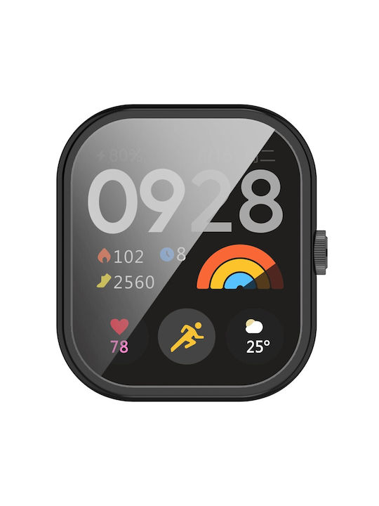 Θήκη Σιλικόνης σε Μαύρο χρώμα για το Xiaomi Redmi Watch 3 Lite / Watch 3 Active