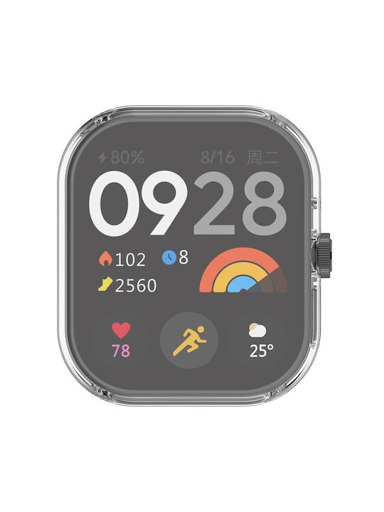 Θήκη Σιλικόνης σε Διάφανο χρώμα για το Xiaomi Redmi Watch 3 Lite / Watch 3 Active
