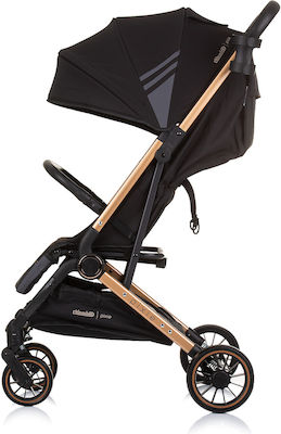 Chipolino Baby Stroller Suitable for Newborn Obsidian/Gold 7kg