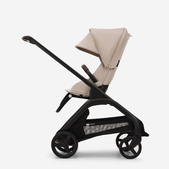 Bugaboo Dragonfly Complete Verstellbar Kinderwagen Geeignet ab 6+ Monaten Complete Black - Taupe Desert 7.9kg