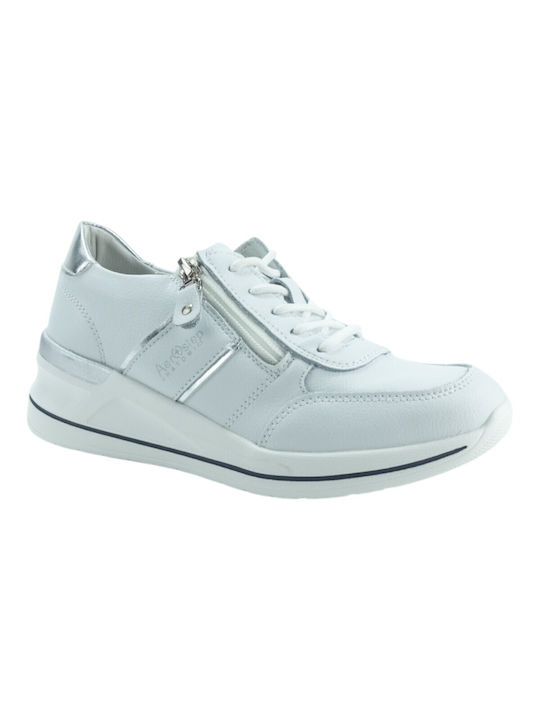 Aerostep Femei Sneakers Alb