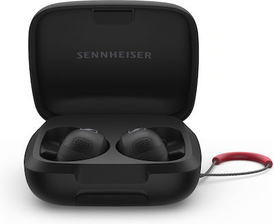 Sennheiser Momentum Sport In-Ear Bluetooth-Freisprecheinrichtung Kopfhörer mit Schweißresistenz und Ladeetui Black