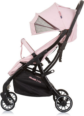 Chipolino Kinderwagen Geeignet für Neugeborene Flamingo