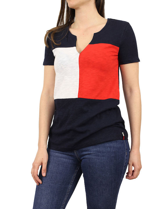 Tommy Hilfiger Femeie Tricou Albastru