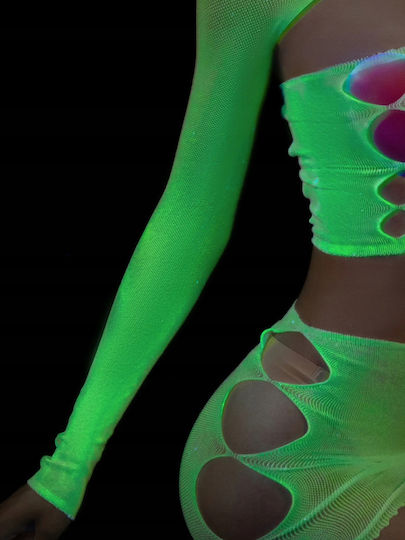 Bodystocking осветление тъмнина Mesh бельо съставен привличане на дами