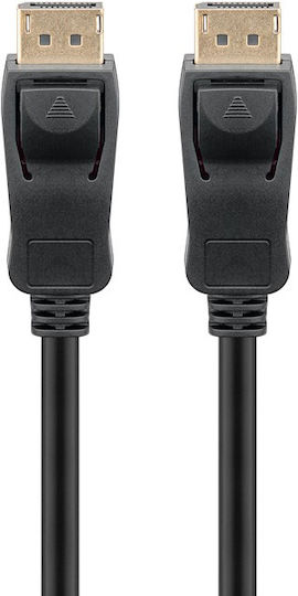 Goobay Cable DisplayPort male - DisplayPort male 1m Μαύρο (65808)