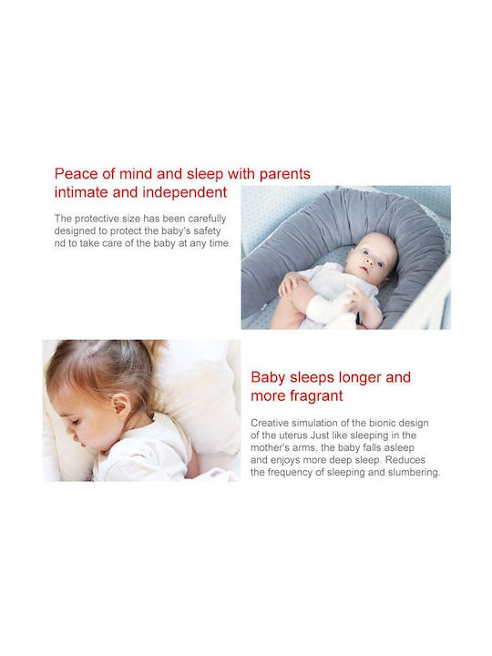 Baby Nest Bed Crib Portable Removable Washable Crib Travel Bed Cotton Cradle Children Infant Kids By-2053