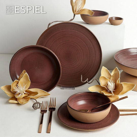 Espiel Calabria Bol Rotund Din Ceramică Roz Cu Diametrul 6.5cm