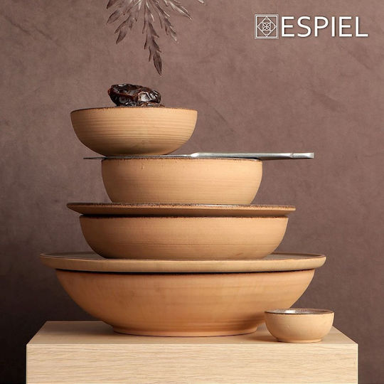 Espiel Calabria Boluri De Servire Rotund Ceramice Bej Cu Diametru 16 Cm Rep111k6