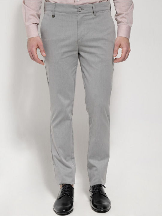 Herrenhosen Chino Elastisch Graue