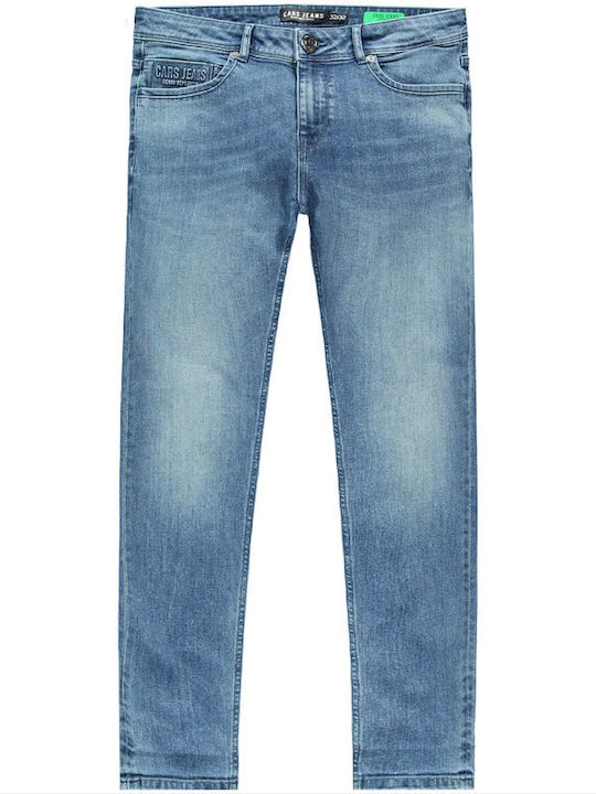 Pantaloni Jeans pentru Bărbați cu Croială Regular Bleached Used