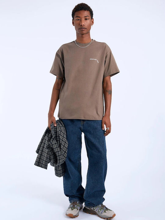 Omar Men's Jeans Pants with Loose Baggy Fit Dark Retro