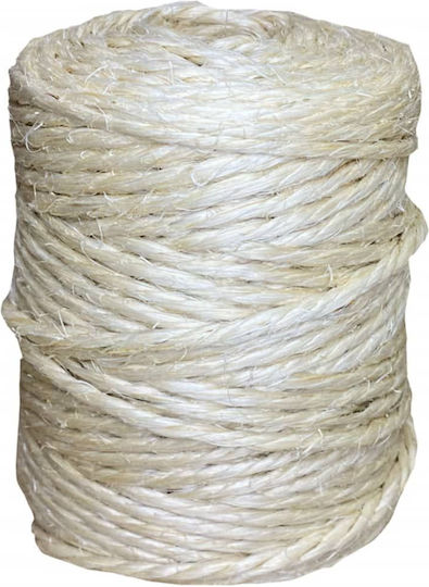 vidaXL Σnur Răsucit 4mm 100m Sisal 1kg