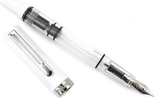 Twsbi Eco White Piston Πένα Καλλιγραφίας Broad Λευκή