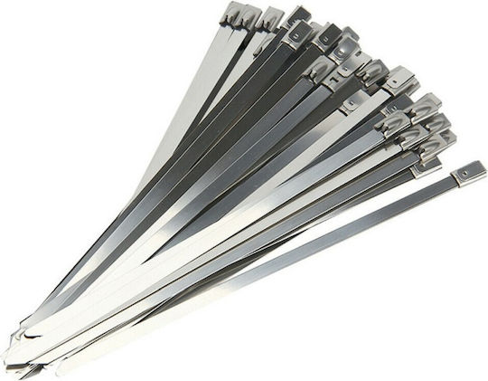 E-Sea Cable Ties Plastic 370mm x 7.9mm in Silver Colour (1pcs) (25864)