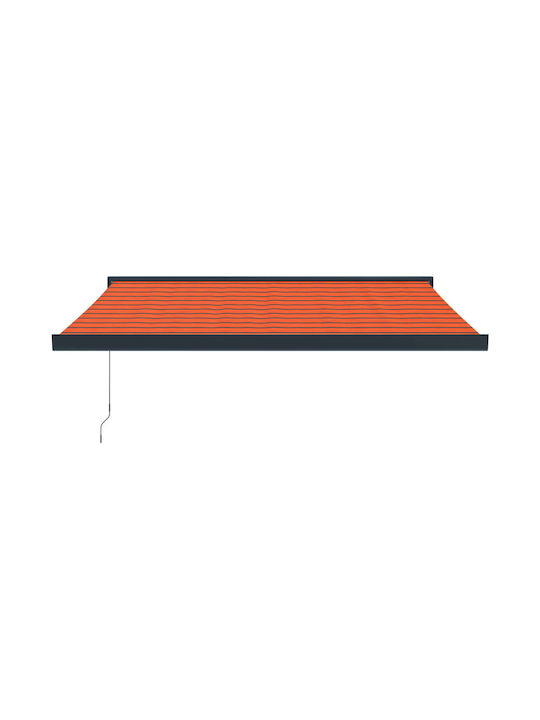 vidaXL Τέντα Βεράντας με Led 3.5x2.5m