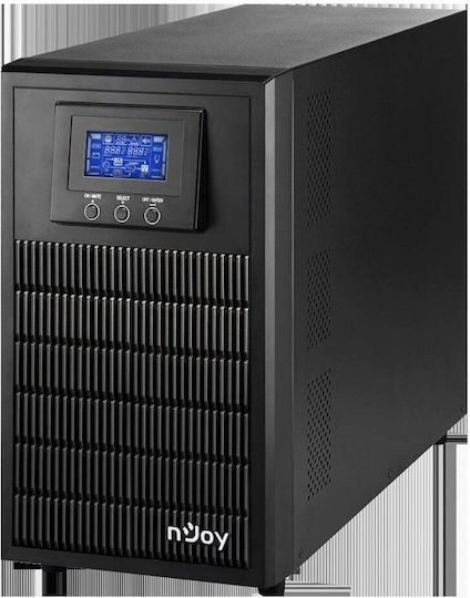 NJOY Aten PRO 3000 USV 3000VA 2700W mit 4 Schuko Steckdosen