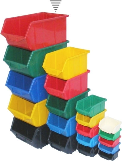 Patrol Plastic Organizator pentru Bin-uri de Unelte Stivuibile L22xW35xH16.5cm