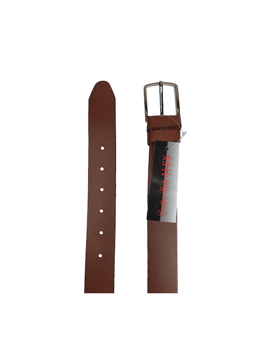 Alex Men's Belt Tabac Brown