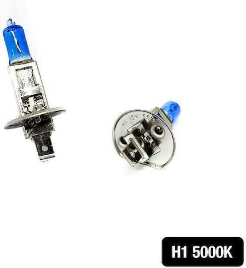 Λάμπες H1 Xenon 5500K Ψυχρό Λευκό 12V 2τμχ