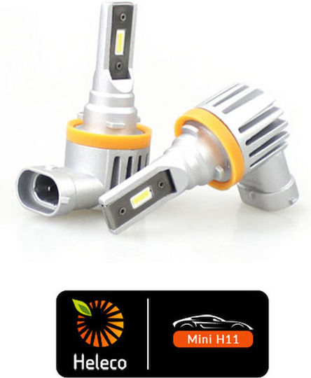 Heleco Λάμπα Αυτοκινήτου H3 LED 6500K Ψυχρό Λευκό 12-24V