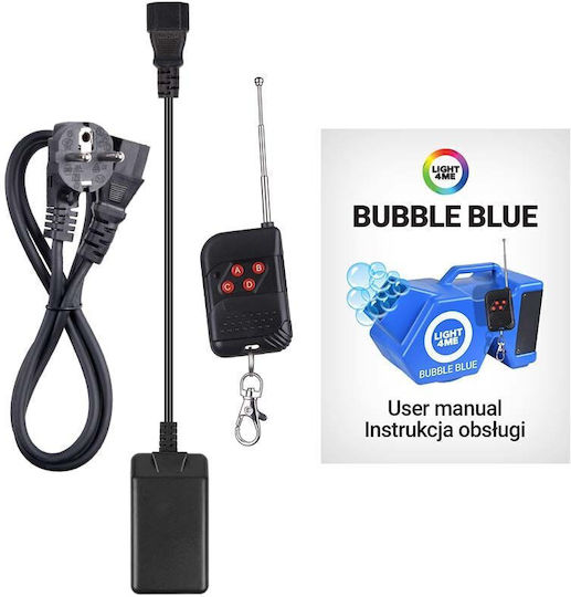Light4me Bubble Machine with Wireless Controller