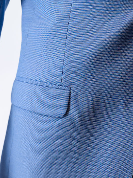 Herrenanzug mit Weste Sky Blue