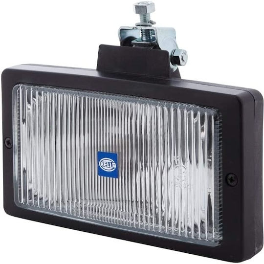 Hella Squareς Foglights Car Universal with White Lighting 1pcs