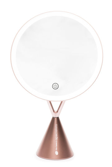 Rio Makeup Mirror Tabletop with Light 34x34cm