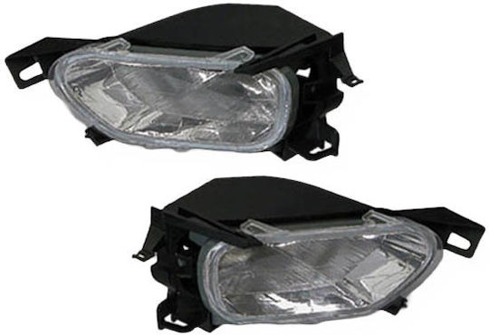 Waterproof Foglights for Honda CR-V 2002-2004 with White Lighting 2pcs