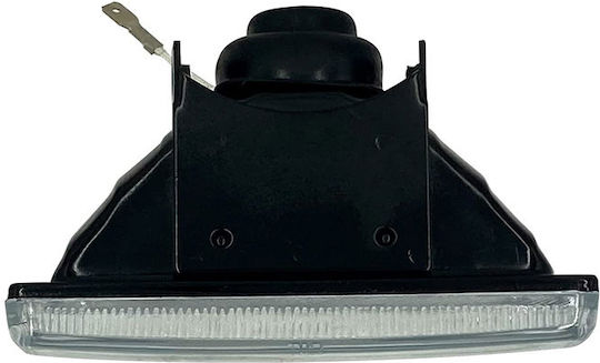 DLAA Rectangle Headlights Car Universal 12V 55W 12.6cm with White Lighting 2pcs