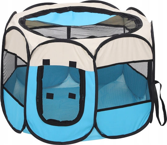Parc pentru Câini de Culoare Bej 112 x 112 x 112cm