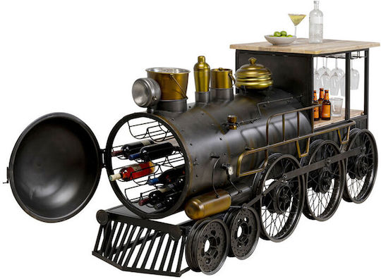 Train Konsole Gunmetal L226xB60xH104cm