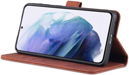 Azns Magnetic Back Cover Plastic Roșu (Galaxy S24)
