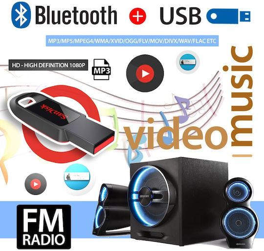 PerVoi Ηχοσύστημα Αυτοκινήτου (Bluetooth/USB/WiFi/GPS/Apple-Carplay/Android-Auto) με Οθόνη Αφής 10"