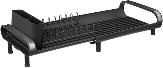 5Five Plastic Black Sink Strainer 49x20x13cm