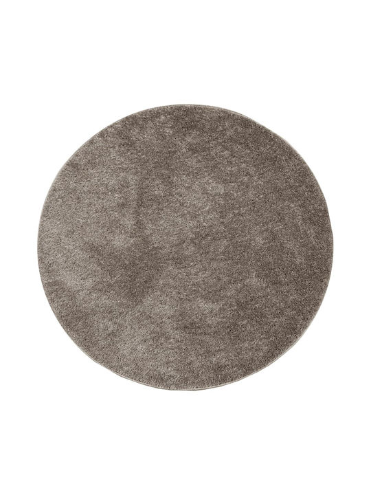 vidaXL Istan Rug Round Grey