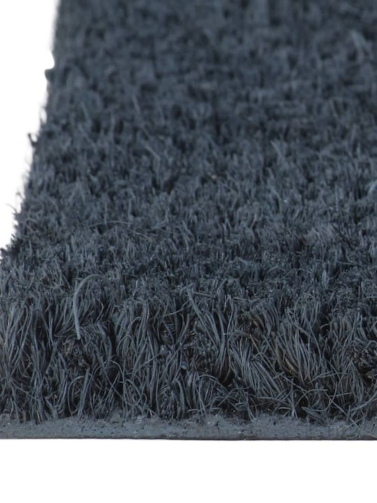 vidaXL Entrance Mat made of Coir with Anti-slip Backing Gray 50x80cm