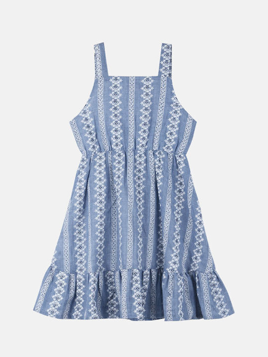 Joyce Kids Dress Blue