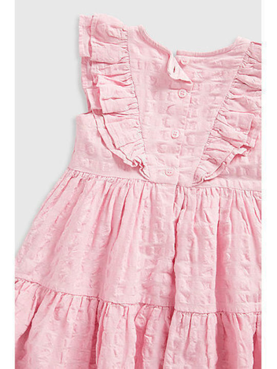 Mädchenkleid Kurzärmelig Rosa