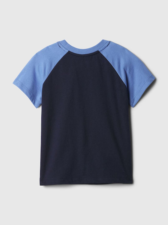 GAP Kids' Blouse Short Sleeve Blue Mix Match