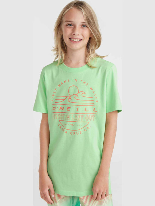 Kids' T-shirt Neon Green