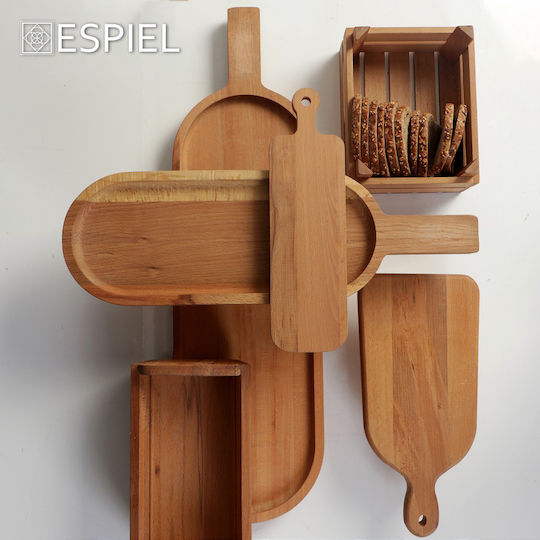 Espiel Wooden Serving Platter with Handle 70x20x3.5cm