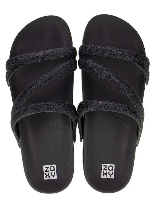 Zaxy Kids' Slides Black